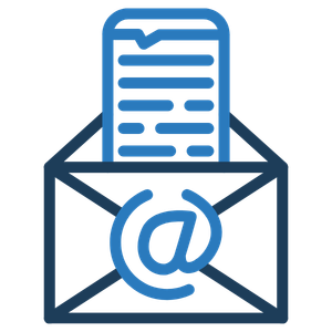 Newsletter envelope icon
